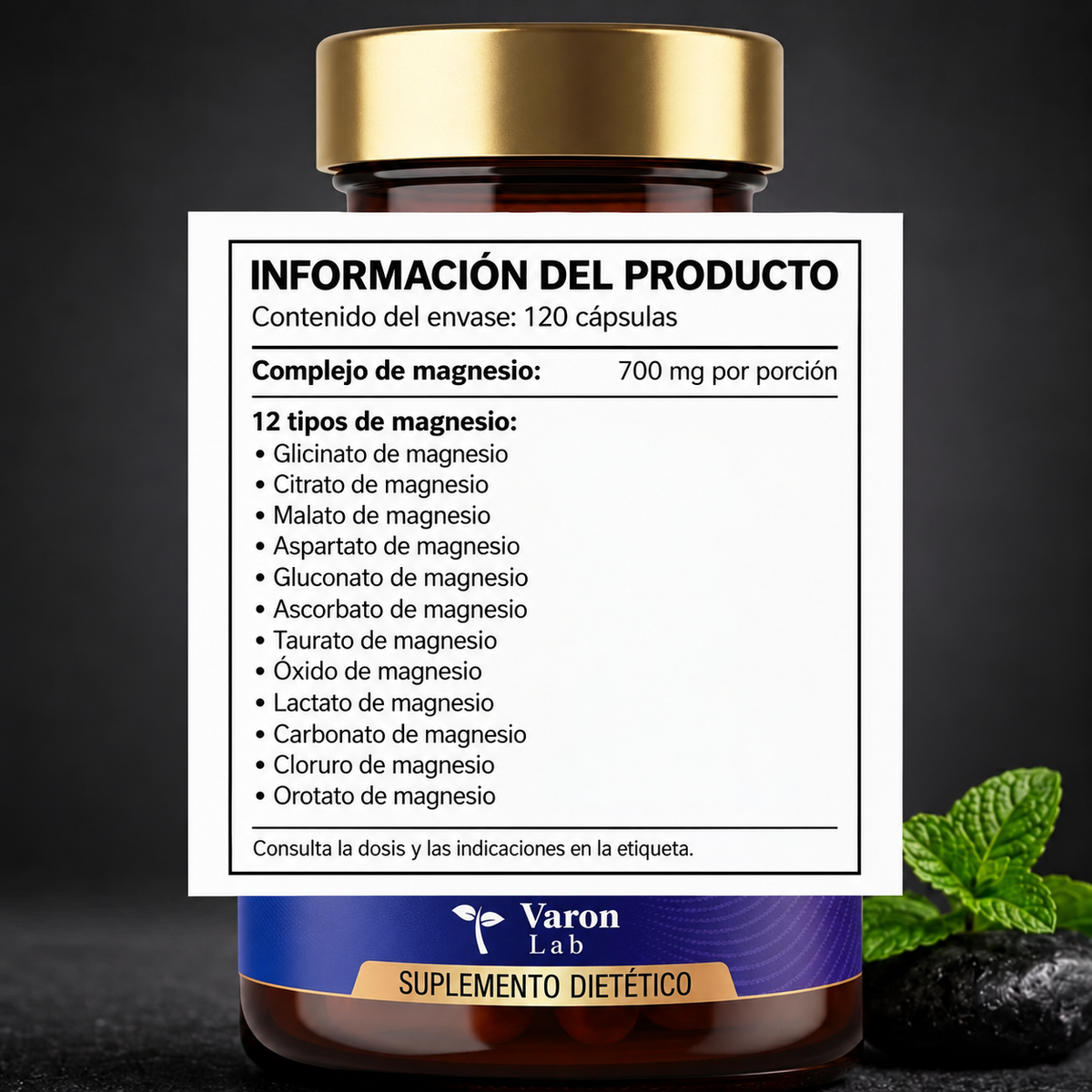 Totaria - Complejo de Magnesio 12 en 1